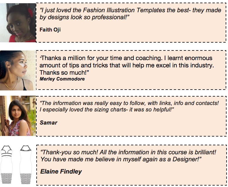 Fashion Mentoring Program testimonials La Mode College