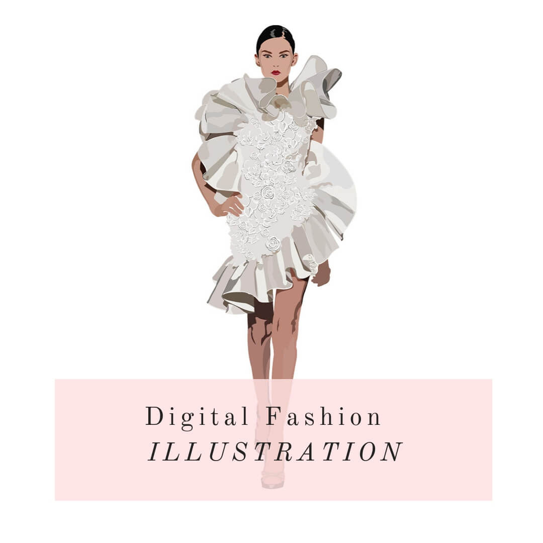 Digital Fashion Illustration Course Online by La Mode College
