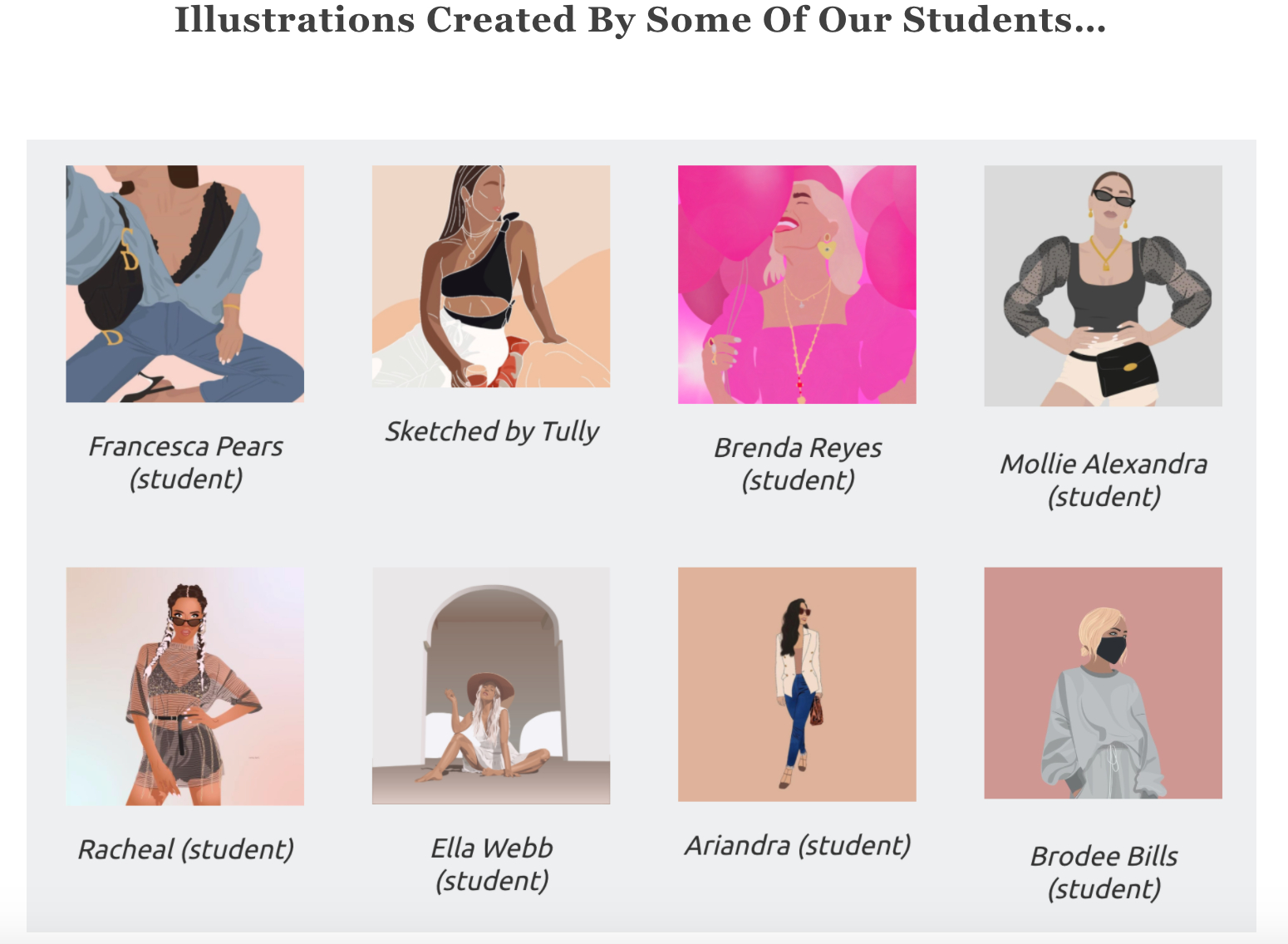 Fashion Illustration Class London UK Learn to draw fashion online short course